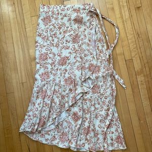Beautiful flowy wrap skirt